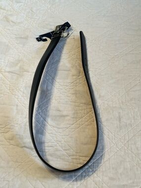 Cole Haan Reversible Leather Belt Men 32mm Small Black & Tan Chrome NWT MSRP $80